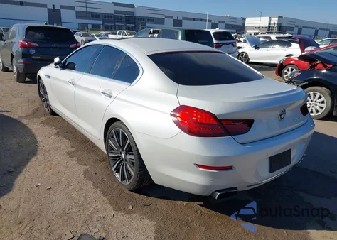 2016 BMW 650I Gran Coupe from USA, damaged, VIN WBA6D4C50GD977359